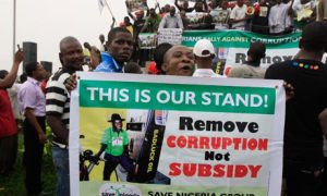 Fuel-subsidy-protest-in-Nigeria-remove-corruption